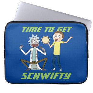 Capa Para Notebook RICK E MORTY™   Hora De Obter O Schwifty