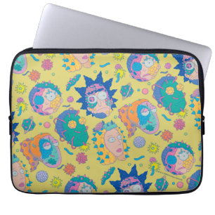 Capa Para Notebook RICK E MORTY™ Padrão da família Smith infectada
