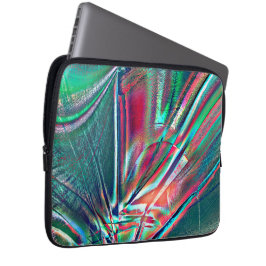 Capa Para Notebook Rico cores vermelho a verde esmaecido e arranhão d