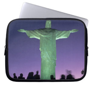 Capa Para Notebook Rio de Janeiro, Brasil. a Estátua de Cristo sobre