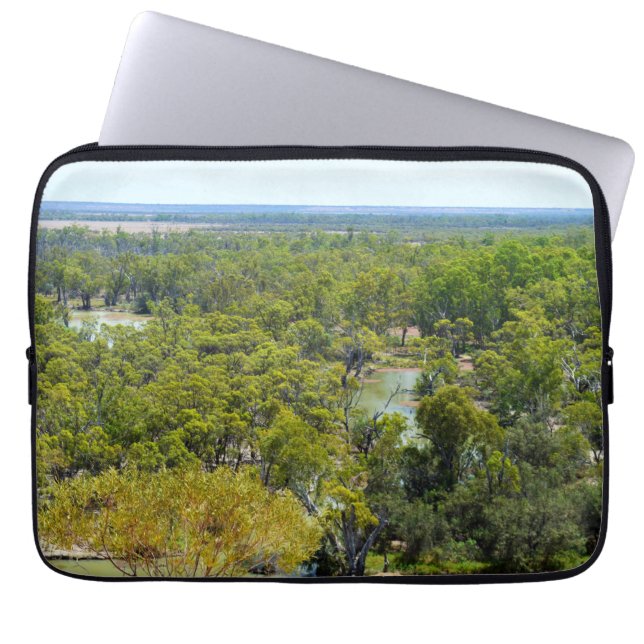 Capa Para Notebook Rio Murray Austrália High Views, Bolsa de laptop (Frente)