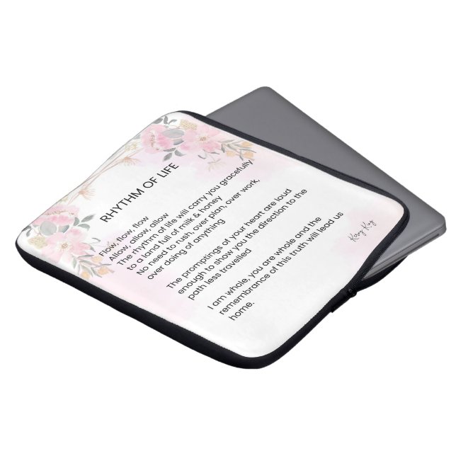 Capa Para Notebook Ritmo De Vida - Esperança Encheu Poema (Frente Topo)