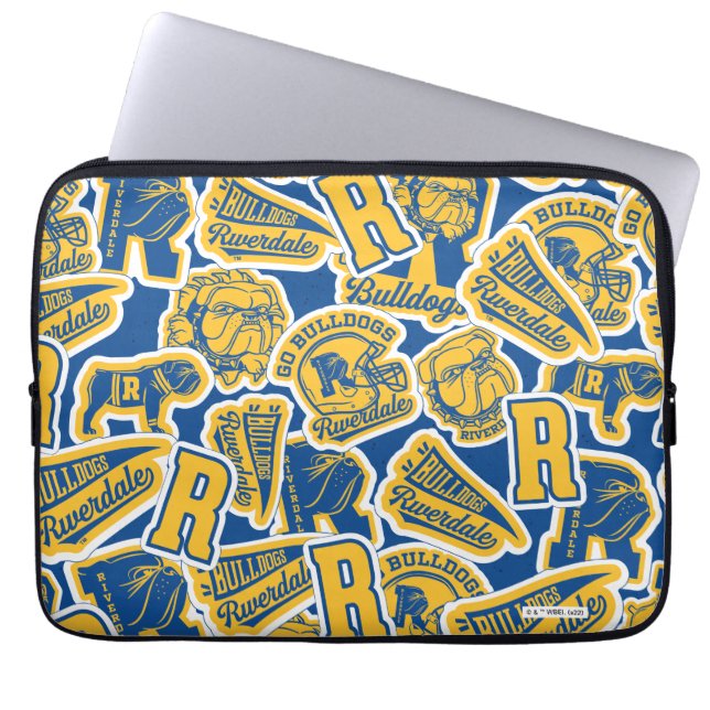 Capa Para Notebook Riverdale Football and Cheer Pattern (Frente)