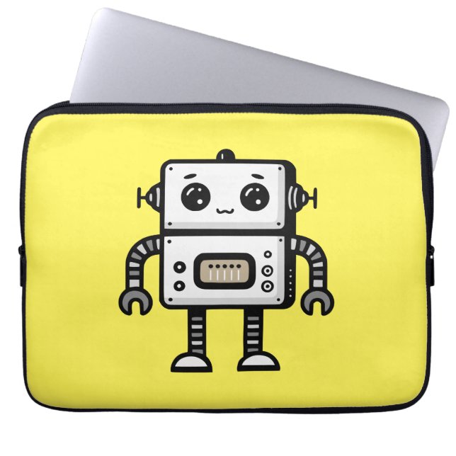 Capa Para Notebook Robô (Frente)