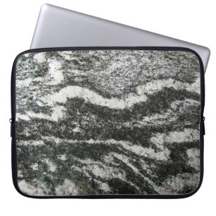 Capa Para Notebook Rocha cinzenta da geologia com teste padrão