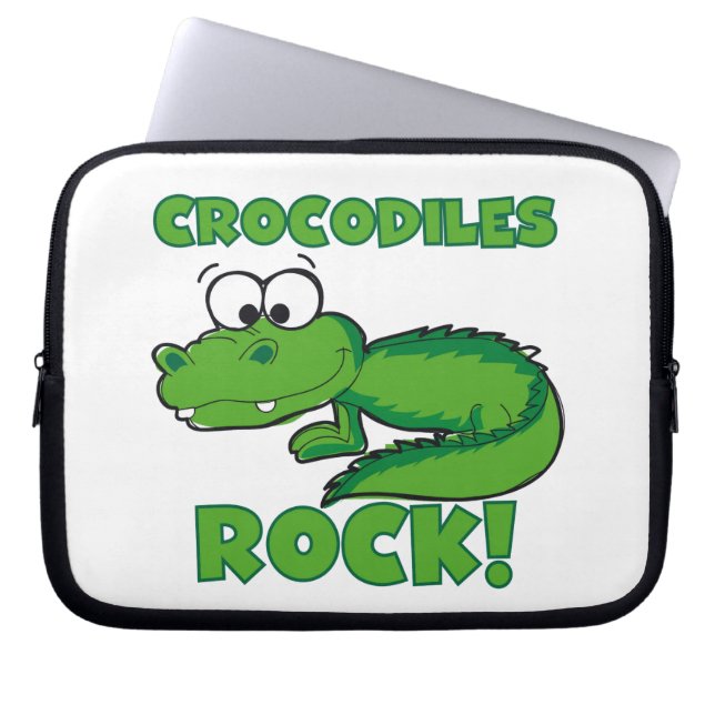 Capa Para Notebook Rocha dos crocodilos (Frente)