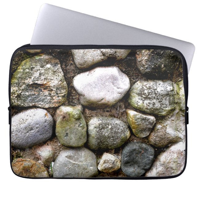Capa Para Notebook Rochas angustiadas padrão de fieldstone (Frente)