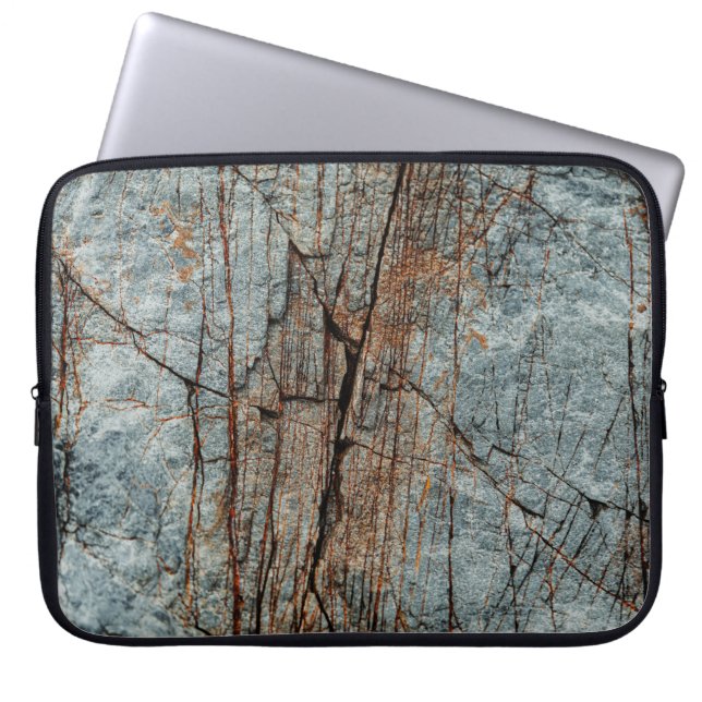Capa Para Notebook Rock Azul (Frente)