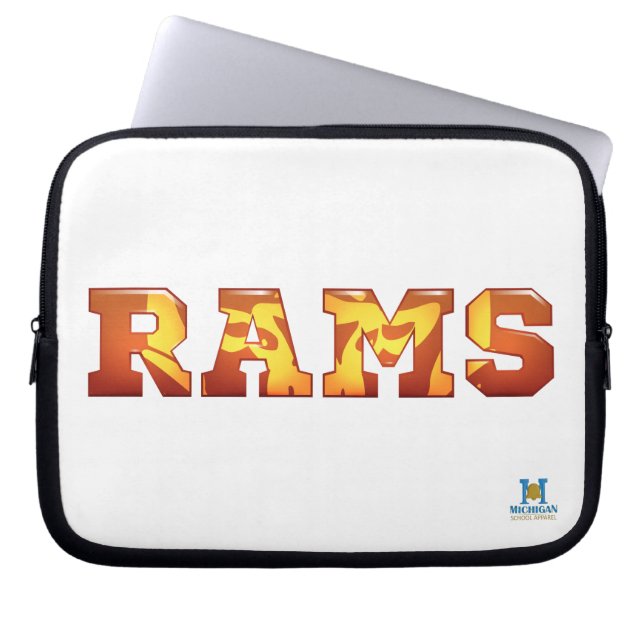 Capa Para Notebook Rockford Rams (Frente)