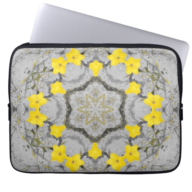 Capa Para Notebook Roda de Harmonia de Junquilhos  (Frente)