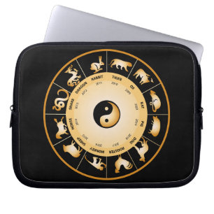 Capa Para Notebook Roda Zodíaca Chinesa