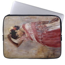 Capa Para Notebook Romani Gypsy Woman Dancing (por Albert Edelsense)