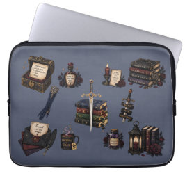 Capa Para Notebook Romantasia, Cafeína e Caos