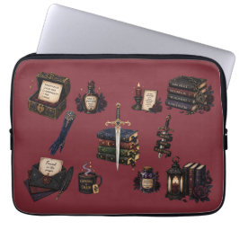 Capa Para Notebook Romantasia, Cafeína e Caos