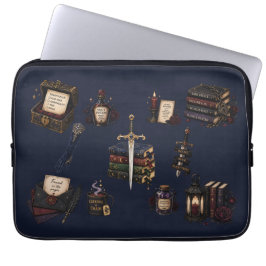 Capa Para Notebook Romantasia, Cafeína e Caos