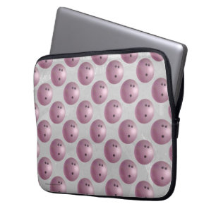 Capa Para Notebook Rosa bola de boliche