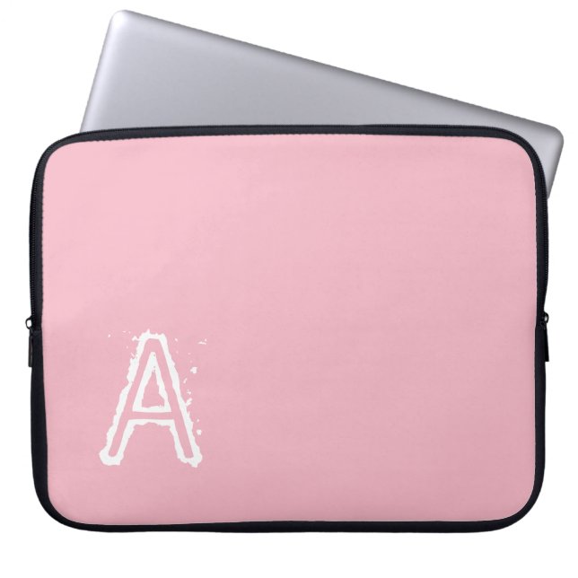 Capa Para Notebook Rosa bolsa de laptop (Frente)