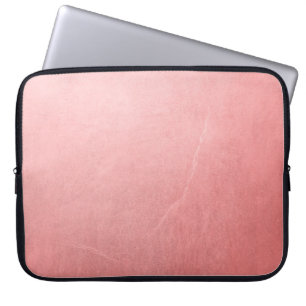 Capa Para Notebook Rosa Dourado Brilho Rosa Minimalista Glamour