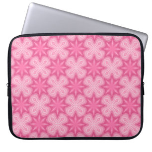 Capa Para Notebook Rosa e Branco