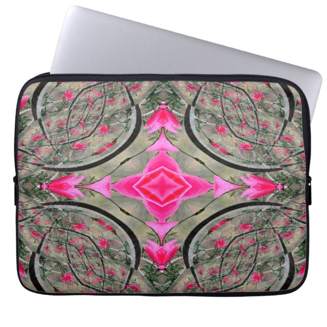 Capa Para Notebook Rosa Garden..... (Frente)