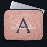 Capa Para Notebook Rosa Rosa Rosa Rosa Dourada Marinho Azul Brilhante<br><div class="desc">Leve a cinza azul-azul-azul-azul-azul-Marinho e o minúsculo Elegante-cintilante-roxa e Rosa-azul-cintilante. Esse caso pode ser personalizado para incluir seu nome inicial e próprio.</div>
