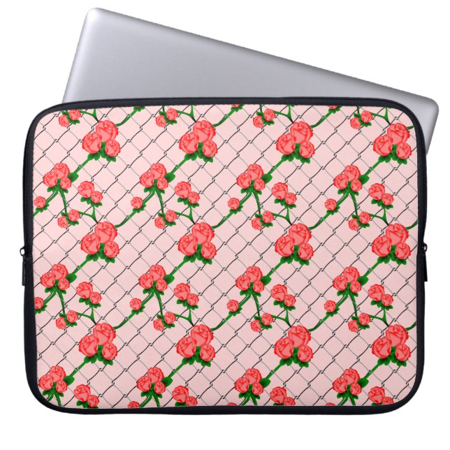 Capa Para Notebook Rosa Rosa Rosa Rosa Rosa, Rosa, Subindo Cadeias de (Frente)