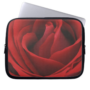 Capa Para Notebook Rosa vermelha de florescência