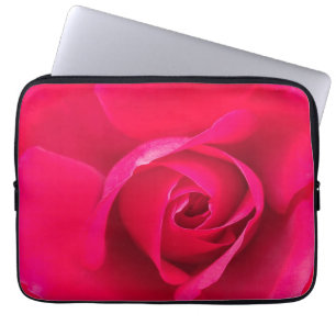 Capa Para Notebook Rosa Vermelha Romântica v2