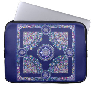 Capa Para Notebook Rosace Azul