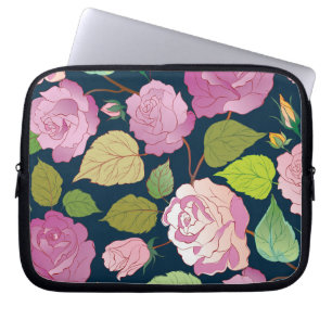 Capa Para Notebook Rosas 16