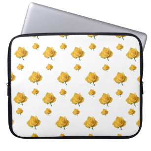 Capa Para Notebook Rosas Amarelas