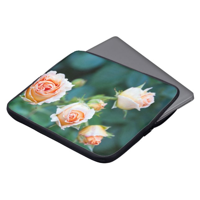 Capa Para Notebook Rosas beige Gentle (Frente Topo)