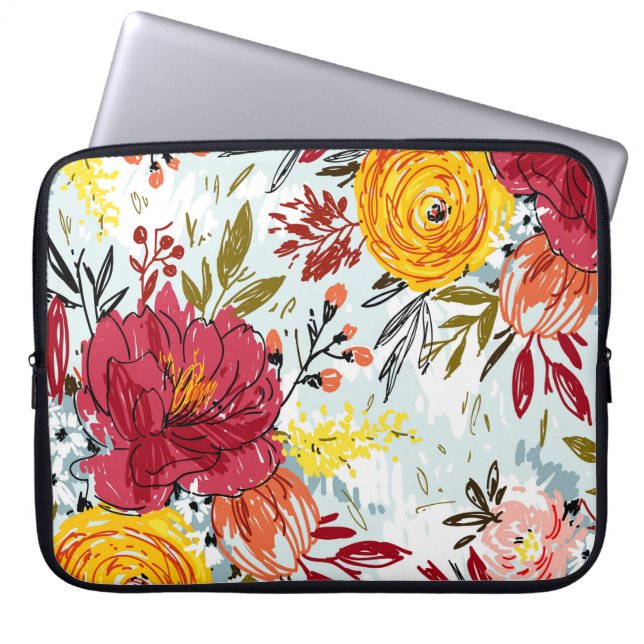 Capa Para Notebook Rosas bonitas (Frente)