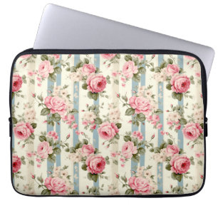 Capa Para Notebook Rosas Chique Vintage
