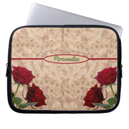 Capa Para Notebook Rosas de pedra vermelha Laptop de personalização r