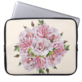 Capa Para Notebook Rosas esculturais numa Bolsa de laptop - (I)