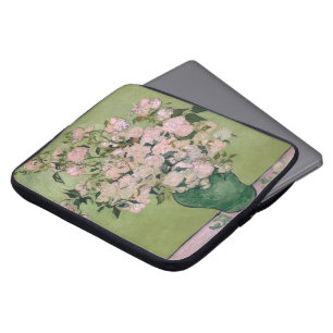 Capa Para Notebook Rosas Rosa Van Gogh Belas Artes