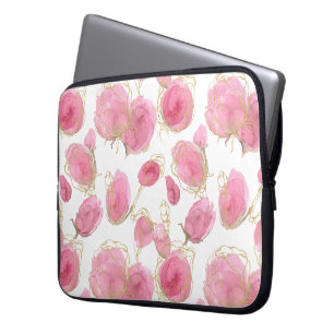 Capa Para Notebook Rosas rosadas
