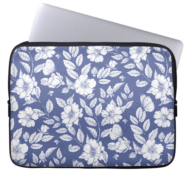 Capa Para Notebook Rosas selvagens (Frente)