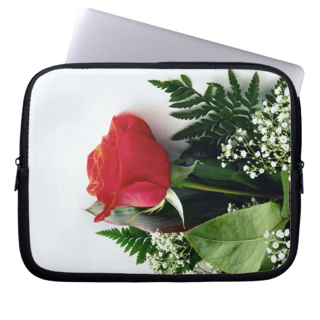 Capa Para Notebook Rosas vermelhas (Frente)