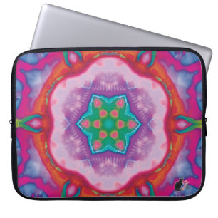 Capa Para Notebook Rosette Kaleidoscope Bolsa de laptop
