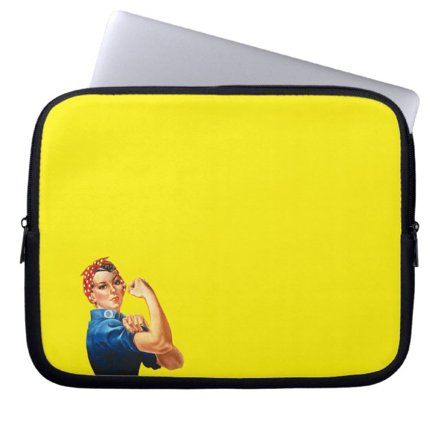 Capa Para Notebook Rosie The Riveter (Frente)