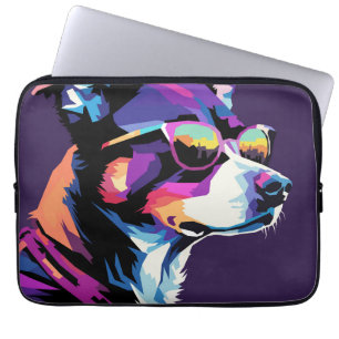 Capa Para Notebook Rosto de cão pop