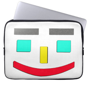 Capa Para Notebook "Rosto Feliz" Design. Comprar Agora