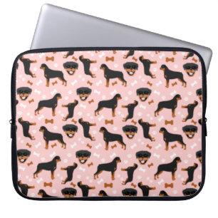Capa Para Notebook Rottweilers Rottie Dog Patterno