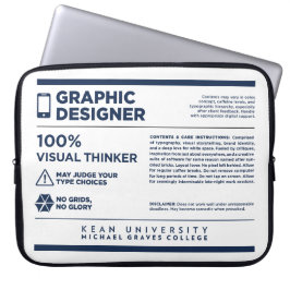 Capa Para Notebook Rótulo de Cuidado de Design Gráfico Kean MGC