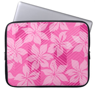 Capa Para Notebook Roupa de mergulho havaiano do neopreno do hibiscus