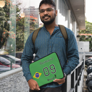 Capa Para Notebook Roupas Personalizadas de Jogador Fã de Futebol Ban