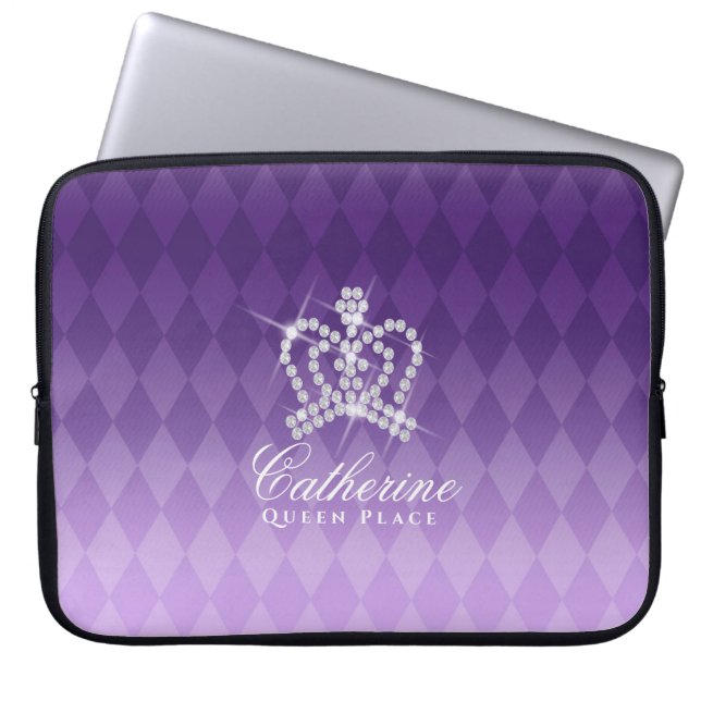 Capa Para Notebook Roxo da Coroa (Frente)