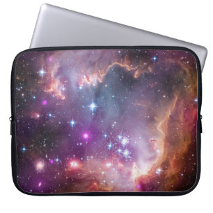 Capa Para Notebook Roxo do Espaço Exterior Galáctico